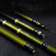 Высококачественная Удочка из углеродного волокна Тайваня, удочка, супер легкая мощность XH 3,6/3,9/4,5/4,8/5,4/6,3/7,2/5,7 m, рыболовные снасти