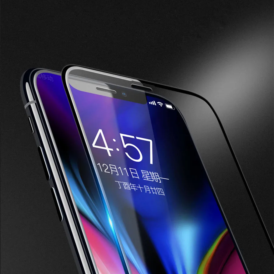 Новинка закаленное стекло с полным покрытием для iPhone 6 6S Защитное экрана 8 Plus