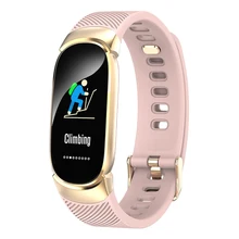 2019 New Color Screen Smart Watch Women Sports Watches Top Brand Ladies Watch Female Bluetooth Reloj Mujer Heart Rate Monitoring