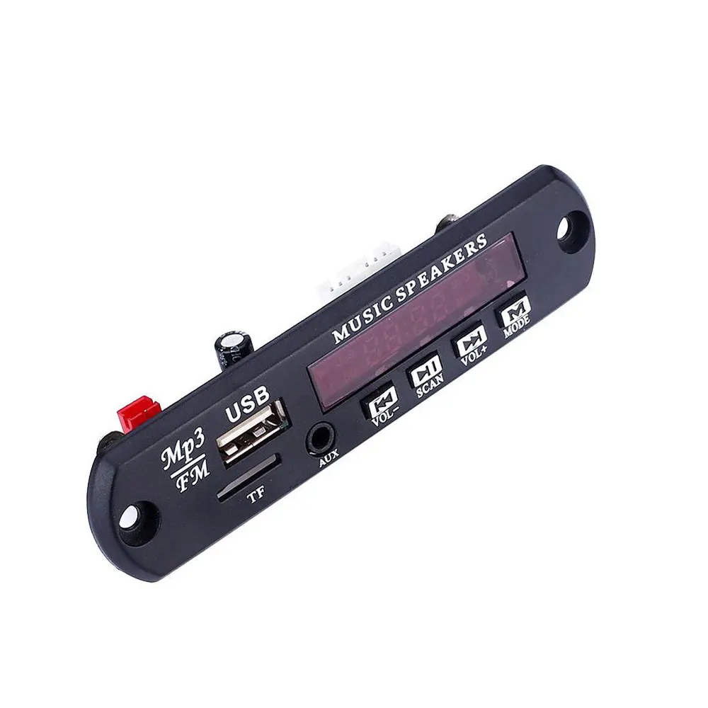 

audio decoder Car MP3 Decoder Board Audio Module Audio Player Accessories Speakers MP3 player module FM Radio USB Interface