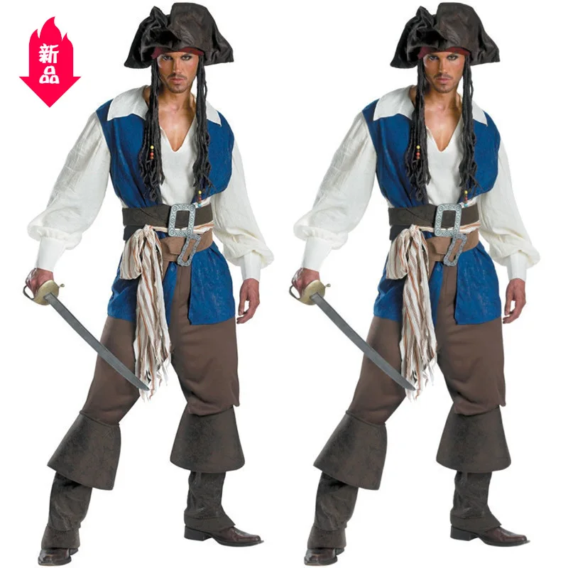 メンズトレンディなファッションカリブ海海賊ハロウィン衣装 メンズセット Aliexpress