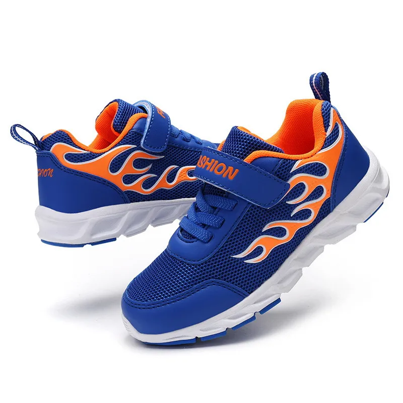 

Kids Sneaker Classic Flat Running Shoes Boy Non-Slip Children Sport Sneakers Mesh Breathable Athletic Shoes High Quality AA60086