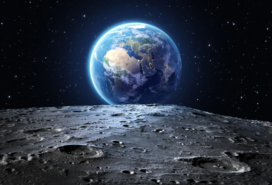Laeacco Earth Science Fiction Moon Surface Photo Backgrounds Customized Digital Photography Backdrops For Photo Studio
