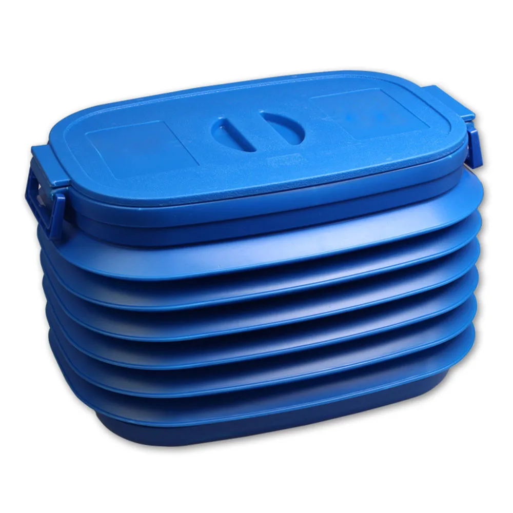 Tiptop New Car Trunk Foldable Rubbish Container Portable Plastic Water Barrel Organizer Box OCT28