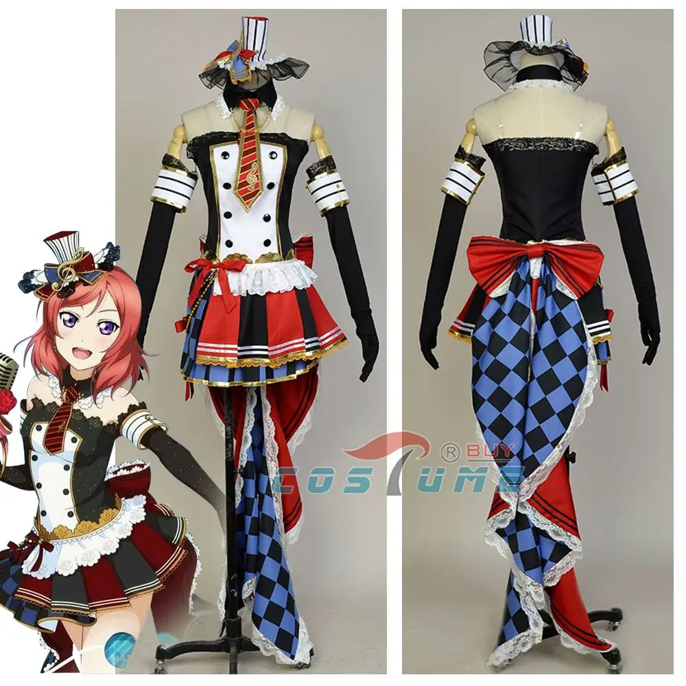 

LoveLive! Love Live Nishikino Maki Meidofuku Awaken Uniform Dress Maid Cosplay Costumes Custom Made