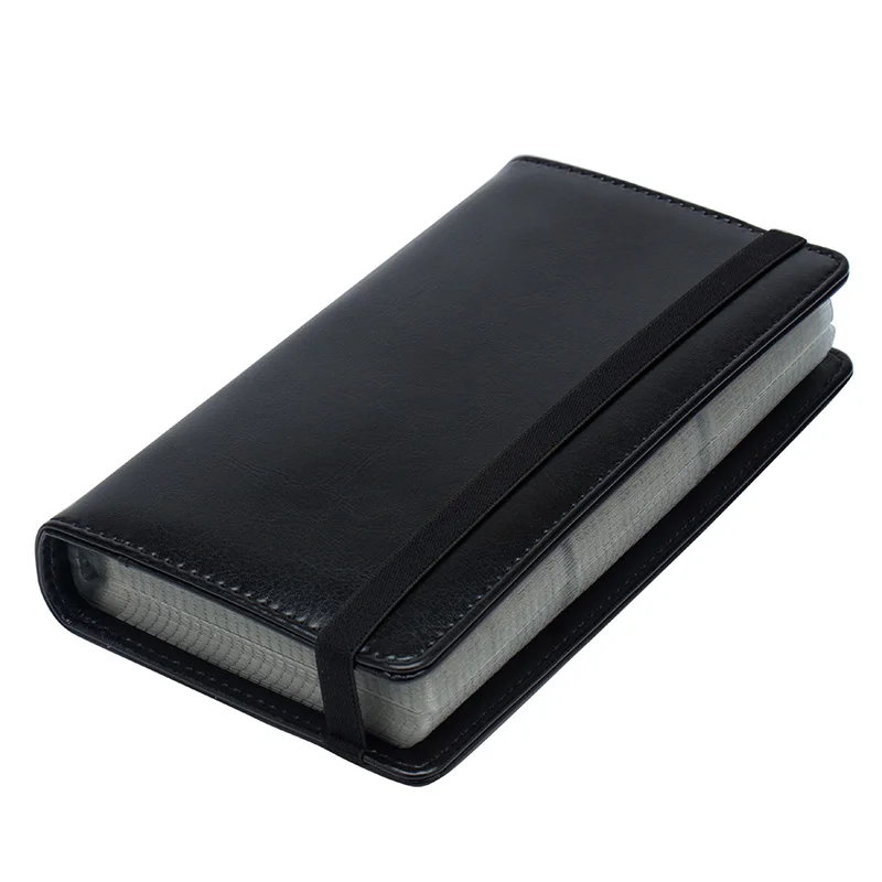 120 Cards PU Leather Pocket Business ID Credit Card Holder Case Wallet shan 
