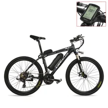 26 Inch Electric Bicycle 400W 48V Strong Power Removable Lithium Battery Lockable Suspension Fork Pedal Assist