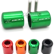 Для KAWASAKI Z800 2013- руль акустическая система заканчивается Кепки Чехол слайдер Аксессуары для мотоциклов с ЧПУ