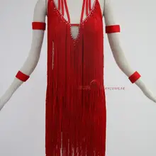 Новые стильные костюмы для латинских танцев, сексуальные платья для латинских танцев с лайкрой и кисточками для женщин, платья для латинских танцев, S-4XL, LD-1047