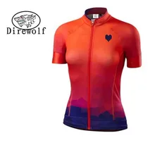 DW 2016 Pro Women s Cycling Clothing Bike Sportwear Girl Bicycle Jersey Top Breathable