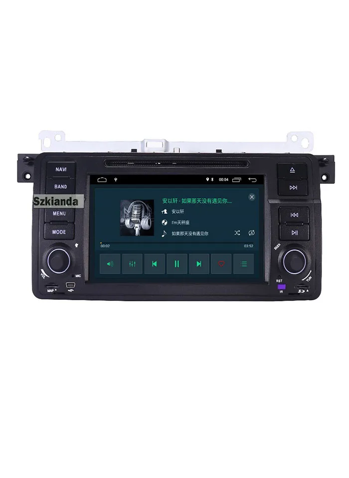 Заводская цена 2 Din Android 9,0 автомобильный DVD gps Navi для BMW E46 M3 Wifi 3g Bluetooth Радио RDS USB SD рулевое колесо камера