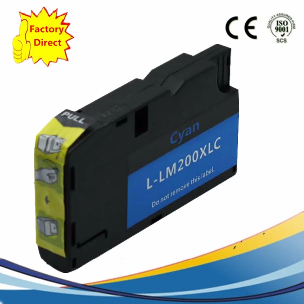Модель LM200XLBK LM200XL LM 200XL LM200 200 для Lexmark OfficeEdge Pro4000c Pro4000 Pro5500 Pro5500t|ink cartridge|replacement cartridgeink