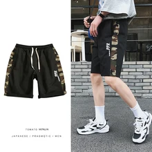 Камуфляж Лето ветер большой размер 5xl камуфляж пропускная способность Свободные мужские повседневные шорты пять мужчин повседневные шорты