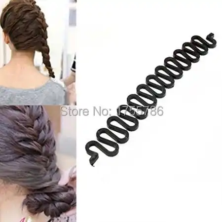 20pcs Fashion Style Ponytail Curly Hair Braider Diy Twist
