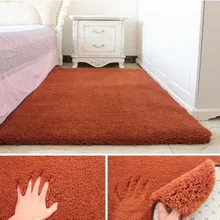 1 шт Супер Удобный ворсистый, Пушистый Ковер Rugs противоскольжения коврик ковер для столовой дома Спальня коврик горячая
