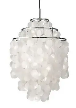 

natural shell lamp Sea rock shells Rustic pendant light shell wind chimes pendant light FG262