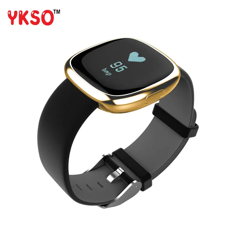 Ykso P2 измерение пульса Смарт часы крови Давление монитор Smartband шагомер Фитнес