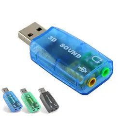 Бесплатная доставка компьютер внешний USB звуковая карта Бесплатная usb5.1 звуковая карта USB звуковая карта