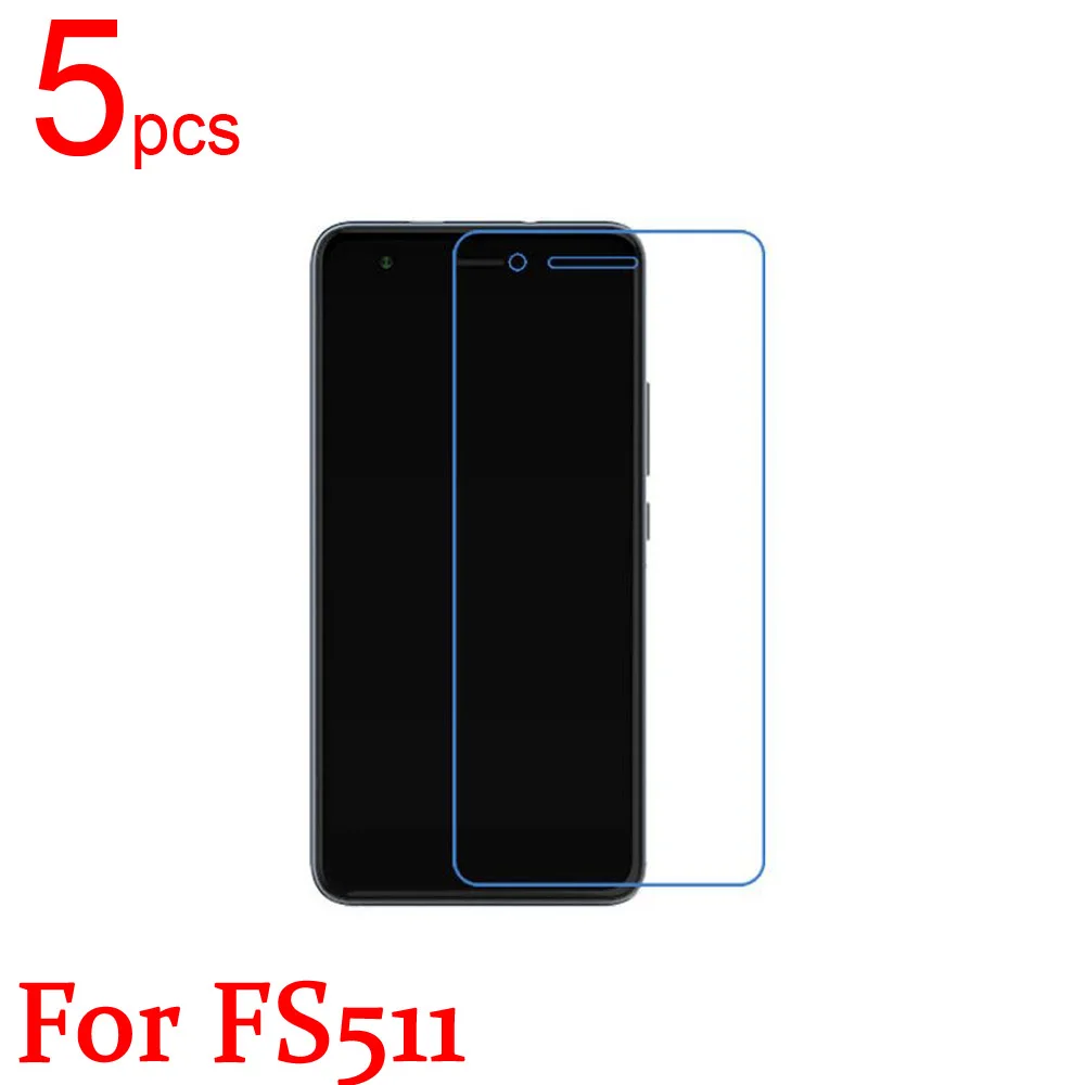 

5pcs glossy Ultra Clear/Matte/Nano anti-Explosion LCD Screen Protector Film Cover For Fly FS511 Cirrus 7 Protective Film +cloth