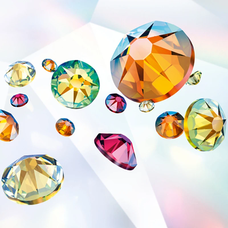 Siam Shimmer (208 SHIM) новый эффект кристалла от Swarovski элементы (ss5 ss30) (без горячей