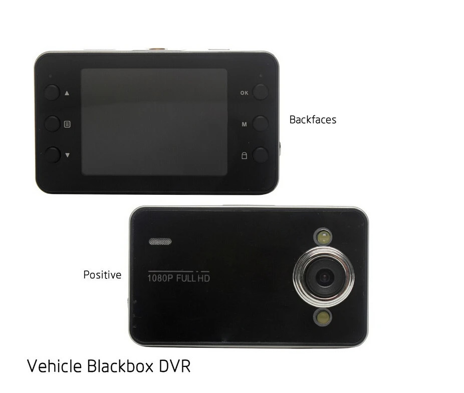 2.7 '' жк дисплей K6000 автомобиль автоматический черный DVR камера видео прочный