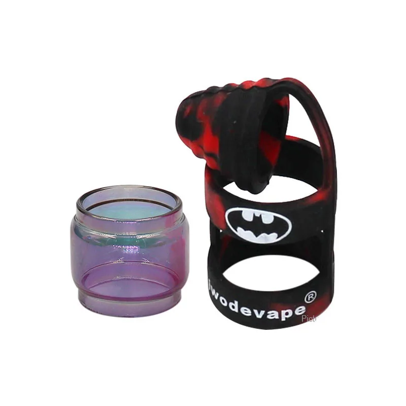 

Iwodevape Glass Tank + Protective Silicone Sleeve and Bright color for SMOK TFV12 Prince TANK