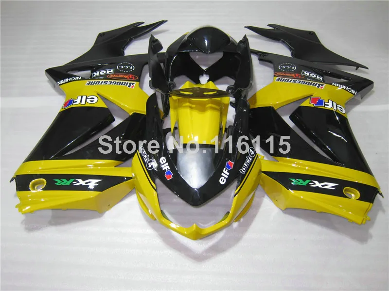 Комплект обтекателей для Kawasaki Ninja Обтекатели 250r 2008 2009- 2014 литье под давлением EX250