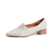 PQECFS/большие размеры 32-43; высокое качество; коллекция года; сезон весна-осень; Модные Женские однотонные Туфли-оксфорды с острым носком; 2 цвета