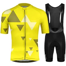 RUNCHITA ciclismo короткий рукав Велоспорт трикотажный комплект одежда для велоспорта mtb ropa de ciclismo мужская pro кофта для велоспорта Culotte одежда