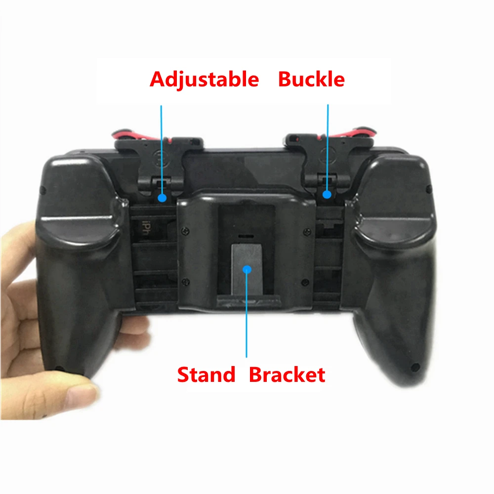 for iPhone Android Phone PUBG Mobile Controller Game Pad Joystick L1 R1 Triggers PUGB Mobile Gamepad Free Fire L1R1 Joystick V3