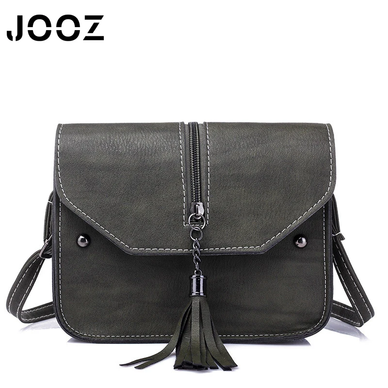 Jooz Марка Crossbody сумка Повседневная клапаном женские сумки на плечо Универсальный
