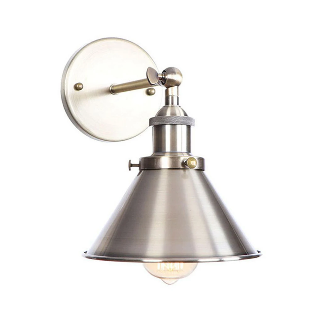 Hardwire Antique Metal Shade Industrial Wall Sconce Light with Oil Rubbed Bronze for Home, Restaurant, Bar, Cafe, Club Wall Lamp Hardwire Antique Metal Shade Industrial Wall Sconce Light with Oil Rubbed Bronze for Home, Restaurant, Bar, Cafe, Club Wall Lamp