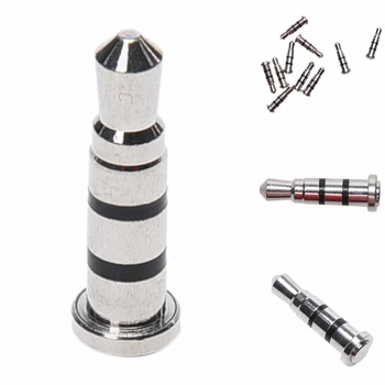 

1pc 3.5mm Smart Mikey Mi Key Quick Click Button Smart Key Dustproof Plug Earphone Jack For Xiaomi Mobile Phone Silver