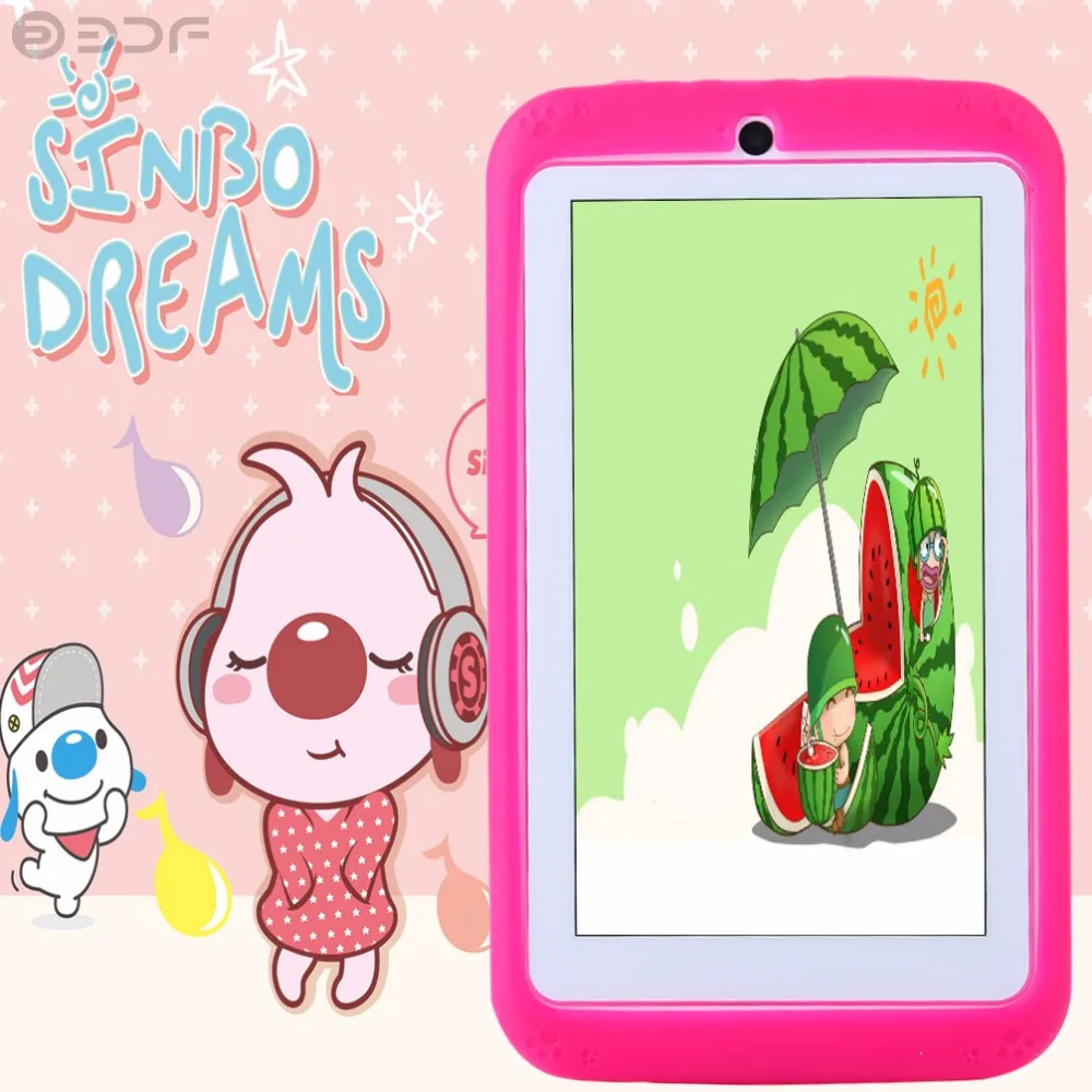 

7 Inch Children Tablet PC Education Android 4.4 Quad core Design tablet Pc Quality and low price kids tablet tablette tactile