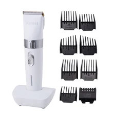 Волосы Kemei триммер перезаряжаемая электрическая машинка для стрижки волос стрижка для парикмахерских мужчин электробритва борода резак