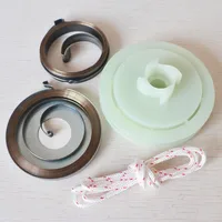 5200 5800 52cc 58cc Chinese Chainsaw Easy Starter Recoil Spring Pulley Rope Repair Kit Gas Saws 1