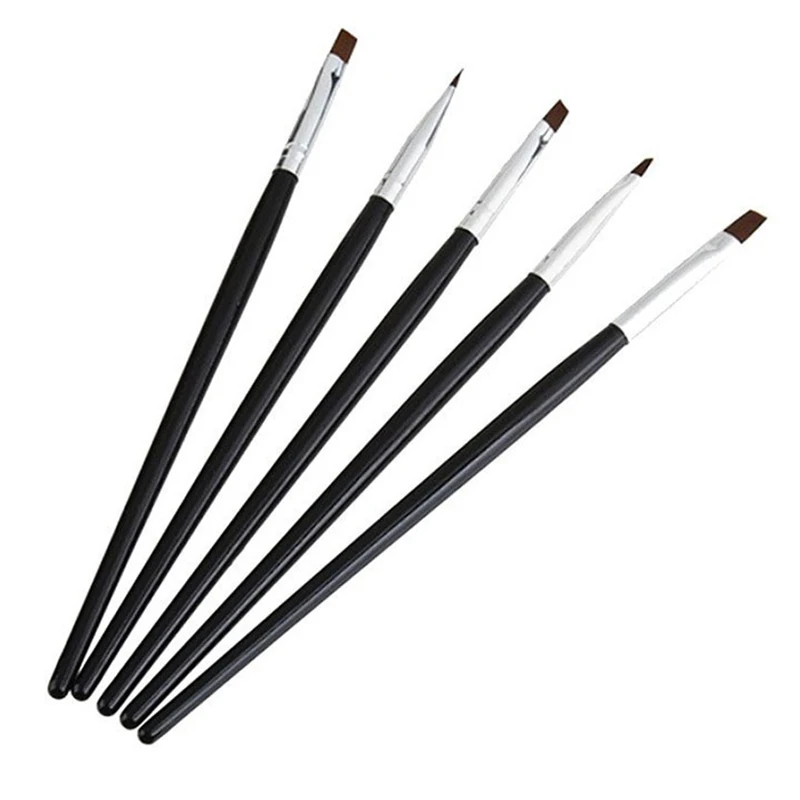 1 комплект 5 шт. женский косметический набор|dot brush|nail art brushes toolpen brush tools |