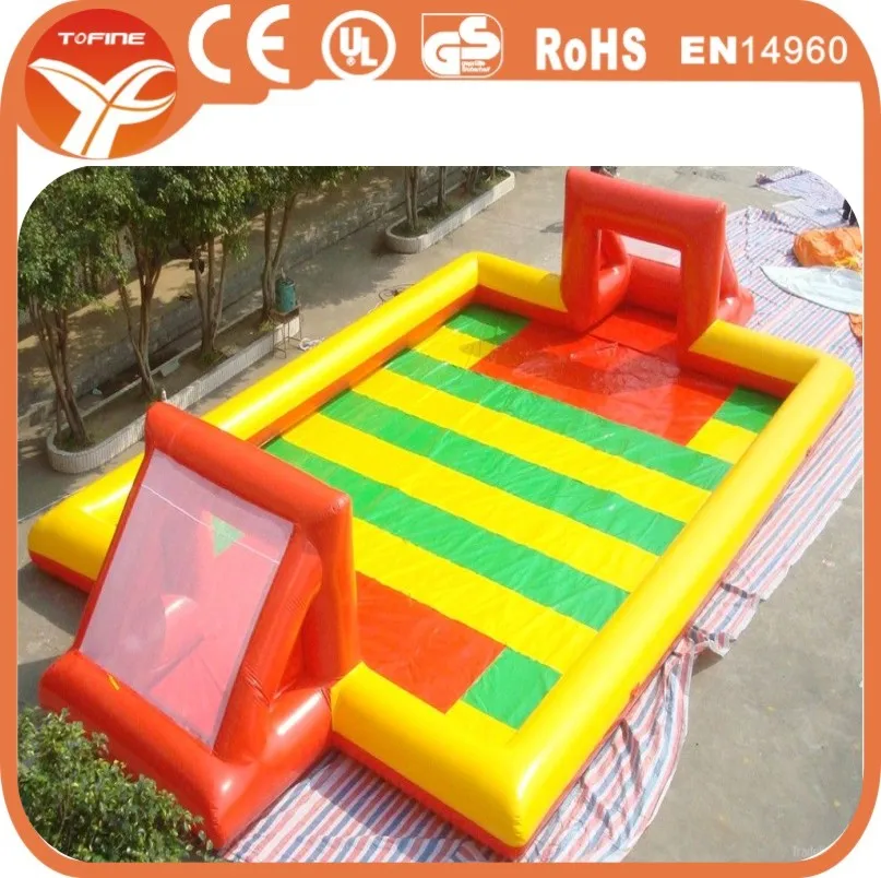 2016 Inflatable Soap Soccer Field, Inflatable Footbal Field, Inflatable