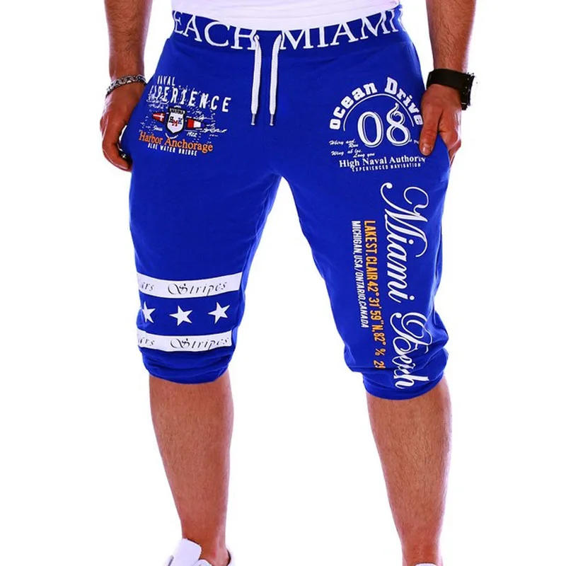 

Foreign trade men 's casual shorts fashion digital printing design Leisure shorts