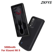 5000mAh High Quality Power Bank Back Clip Battery Charger Case For Xiaomi Mi 9 Ultra Thin Portable Power Bank Pack Battery Cover xiaomi mi power bank 5000mah silver