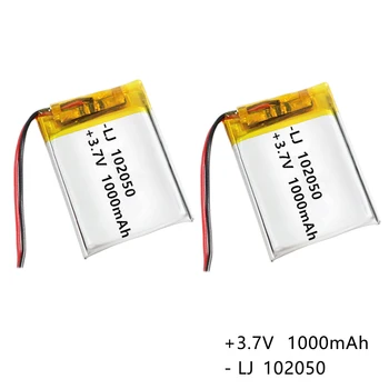 

3.7 V 102050 1000mAh Lithium-ion Polymer Battery For MP3 MP4 MP5 GPS KTV Household Battery Amplifier Audio Computer Microphone