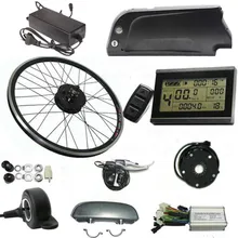 36 В/48 в 250 Вт/350 Вт/500 Вт Электрический велосипед конверсионный комплект velo электрик большой диапазон мощный bici elettrica Горячая