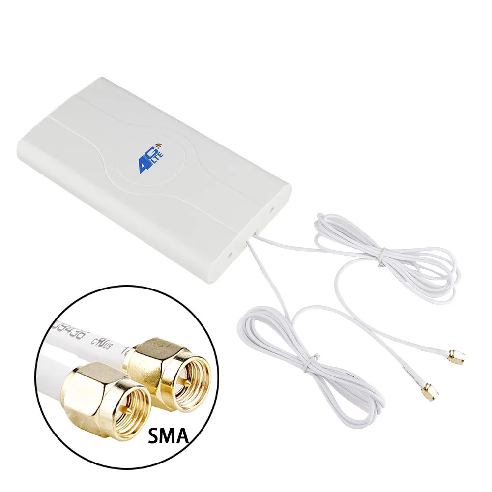 700~2600mhz 88dbi 3g 4g Lte Antenna Mobile Antenna 2* Sma/2* Crc9/2* Ts9 Male Connector Booster Mimo Panel Antenna