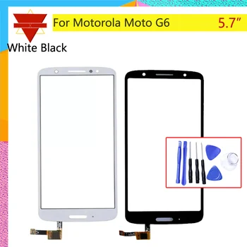 

New Origianl 5.7" touchscteen For Motorola Moto G6 XT1925 Touch Screen Digitizer Front Glass Panel Sensor NO LCD
