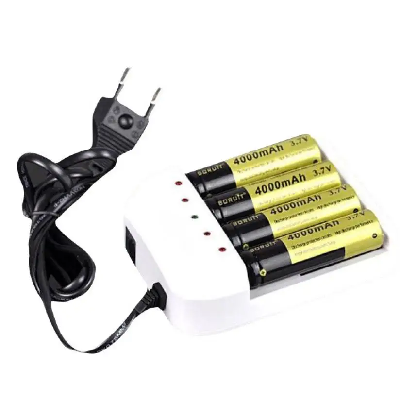 

Universal i4 Intelligent Li-ion/NiMH 18650/26650/AA/AAA Battery Charger 4 Output Feb 9