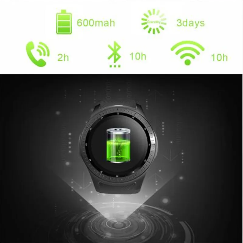 Смарт часы мужские цветные LF25 4G IPS HD дисплей 1 3 дюйма Android 7.1.1 GPS Bluetooth Гб + 16 ГБ 600