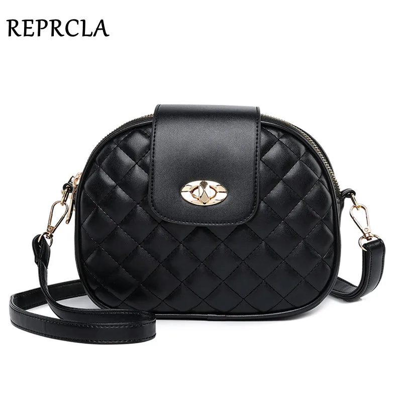REPRCLA حار الأزياء Crossbody حقائب للنساء 2019 عالية السعة 3 طبقة حقيبة كتف حقيبة يد بو الجلود النساء حقيبة ساع
