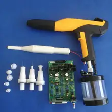 Вся система для строительных экспериментов лабораторное тестирование электростатического порошкового покрытия машины: optilfex пистолет с Барре+ каскад+ PCB