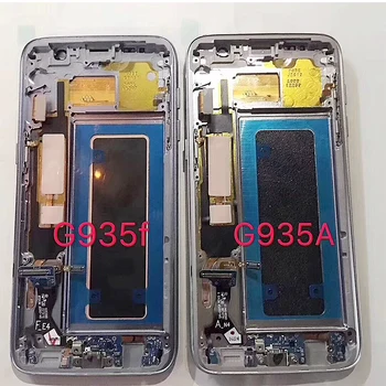 

SZHAIYU Touch Screen Digitizer For Samsung Galaxy S7 Edge G935A G935F Screen LCD Display 2560x1440 5.5inch Frame Housing