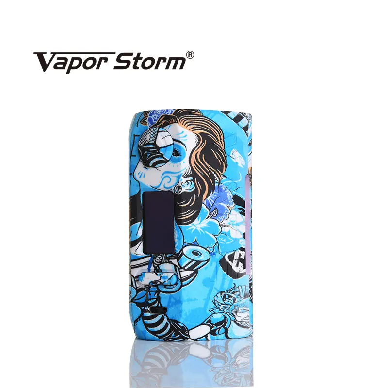 Vapor Storm Storm230 Bypass 200 Вт VW TC Box Mod Vapes модный мод с поддержкой двойной батареи 18650 электронная Сигарета RDA RBA RDTA - Цвет: Blue